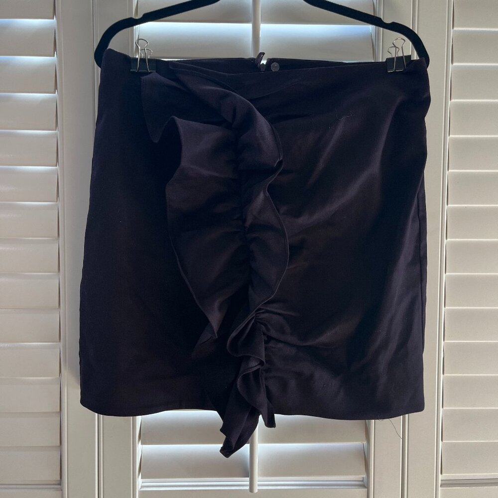 Purple Ruffle Skirt Size 12